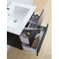2015 new products wall mounted wood veneer bathroom cabinets